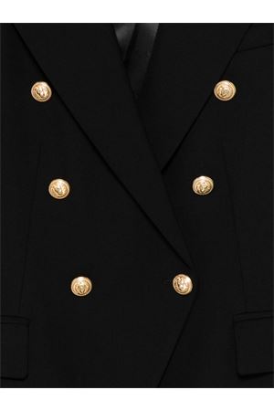 blazer in lana nero BALMAIN PARIS KIDS | BX2A04I0196930OR